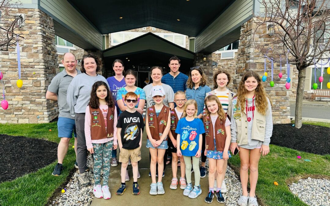 Lake Meadows Celebrates Partnership with Girl Scout Troop 472